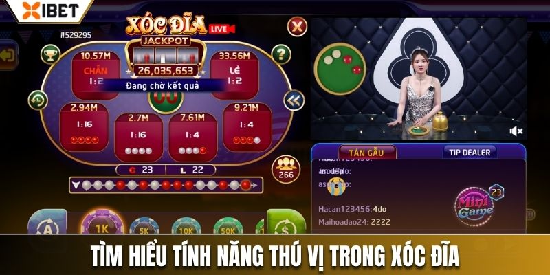 7 tính năng đặc biệt có trong tựa game xóc đĩa