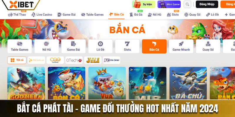 bắn cá phát tài xibet