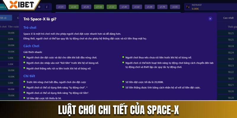 Cách chơi Space-X chi tiết cho các thành viên