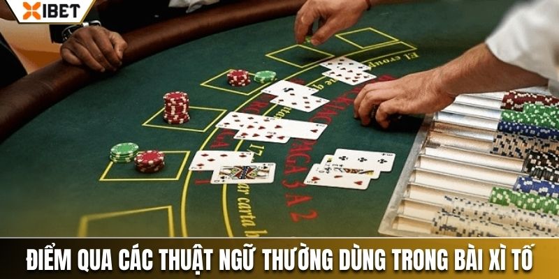 Điểm qua các thuật ngữ thường được dùng trong bài xì tố