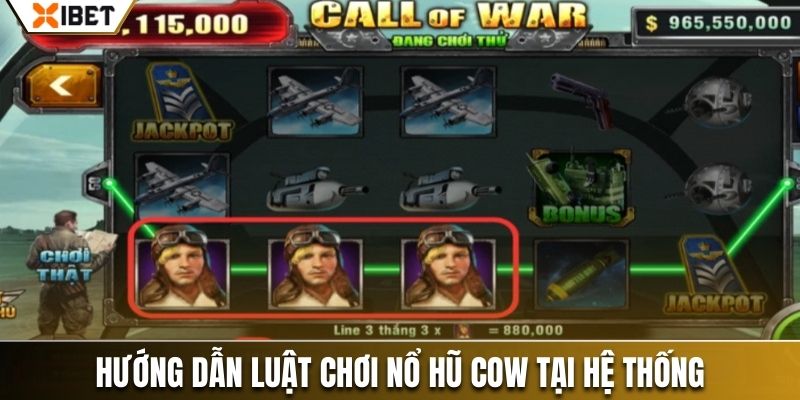 Hướng dẫn luật chơi nổ hũ COW tại hệ thống chi tiết cho thành viên mới