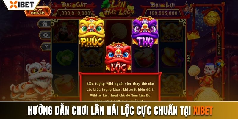 Lân hái lộc xibet