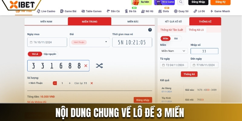 Nội dung chung về lô đề 3 miền Xibet