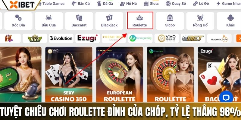 roulette xibet