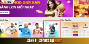 sảnh E-sports xibet