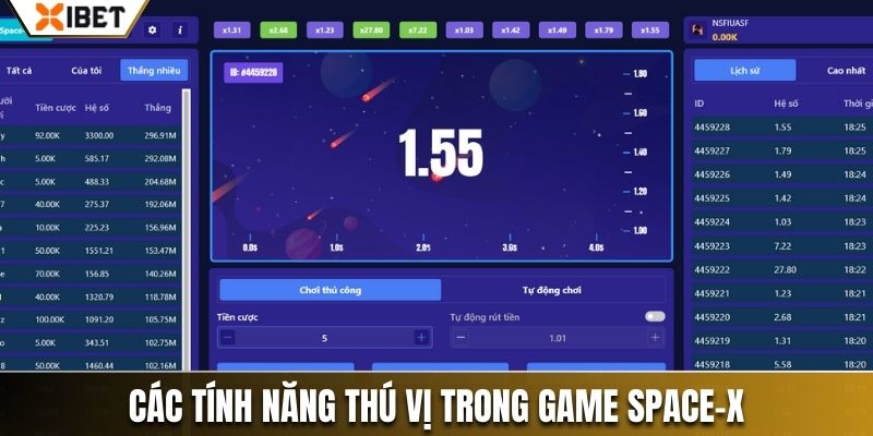 Tính năng độc đáo được tích hợp trong Space X