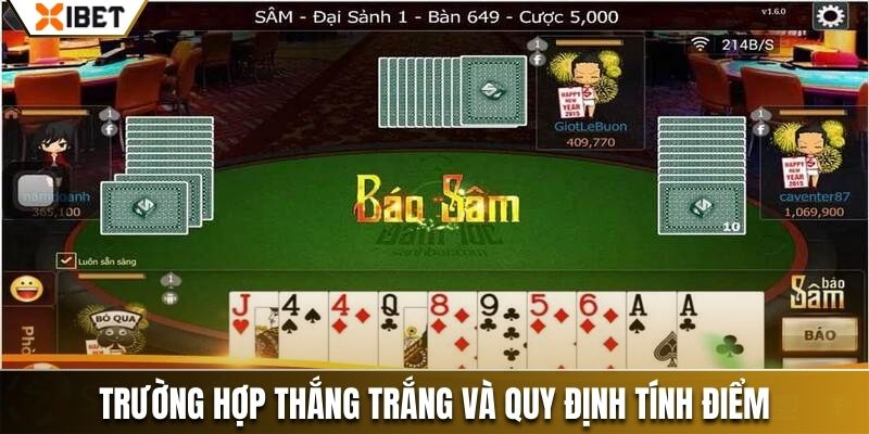 Trường hợp thắng trắng và quy định tính điểm