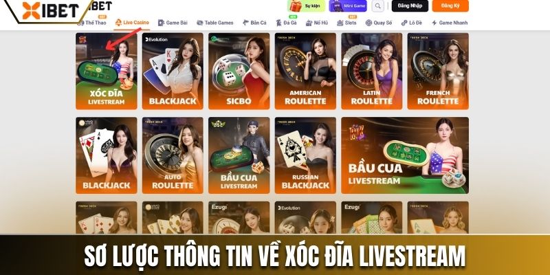 Vài nét cơ bản về trò chơi xóc đĩa livestream
