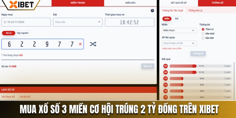xổ số 3 miền